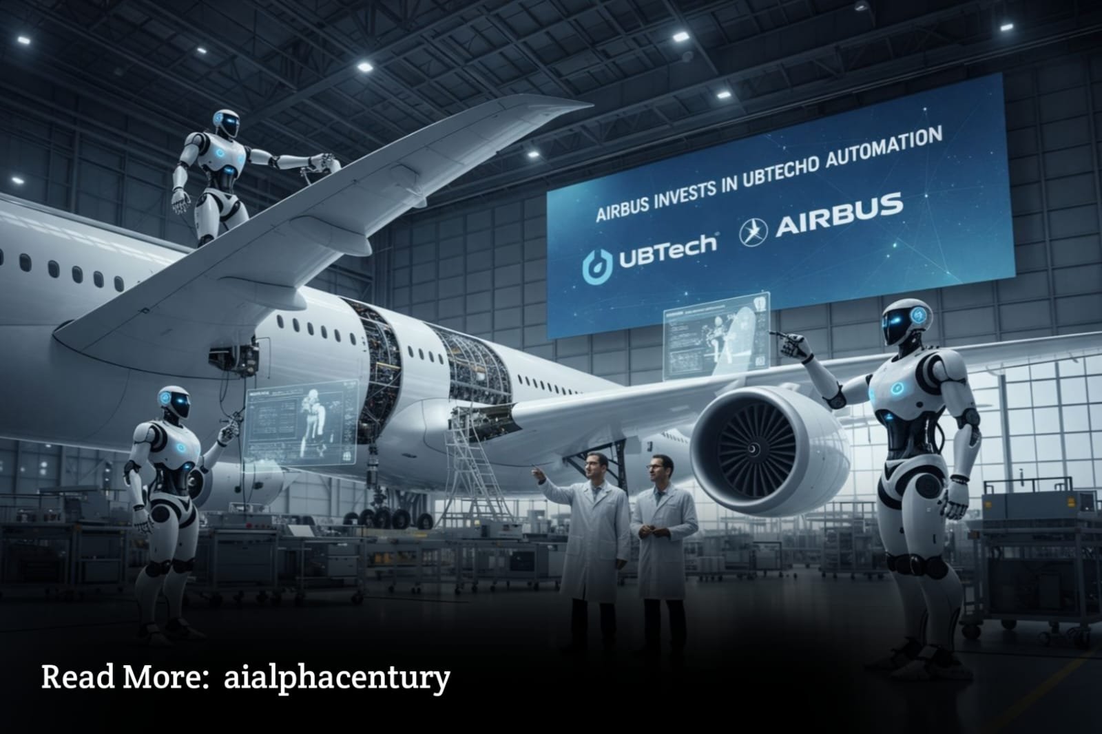 Humanoid Robots Building Airplanes Airbus Invests in UBTech’s Advanced Automation